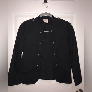 NWOT “Love…Ady” Black blazer jacket size L